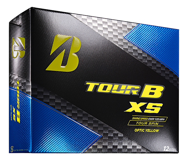 Tour B XS Golf Balls - Yellow | BRIDGESTONE | Golf Balls | Men's